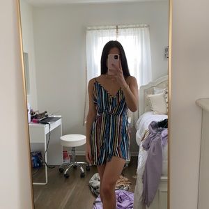 STRIPPED DRESS